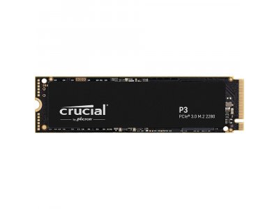SSD накопитель Crucial P3 4ТБ, M.2 2280, PCIe 3.0 x4, NVMe [CT4000P3SSD8]