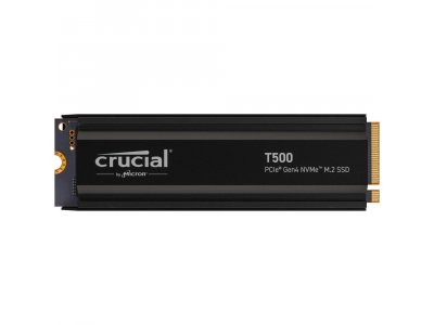 SSD накопитель Crucial T500 2ТБ, M.2 2280, PCIe 4.0 x4, NVMe [CT2000T500SSD5]