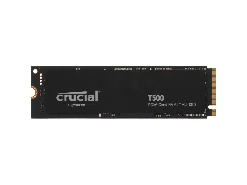 SSD накопитель Crucial T500 500ГБ, M.2 2280, PCIe 4.0 x4, NVMe [CT500T500SSD8]