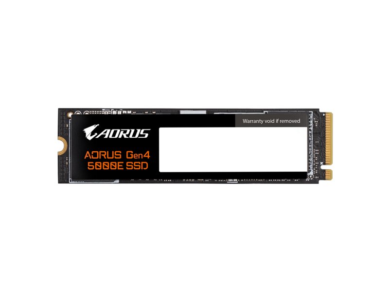 SSD накопитель Gigabyte Aorus Gen4 5000E 500ГБ, M.2 2280, PCIe 4.0 x4, NVMe [AG450E500G-G]