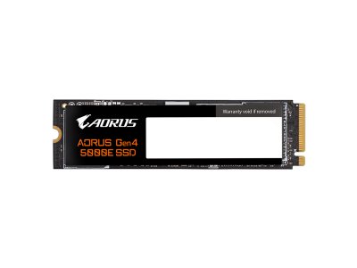 SSD накопитель Gigabyte Aorus Gen4 5000E 500ГБ, M.2 2280, PCIe 4.0 x4, NVMe [AG450E500G-G]
