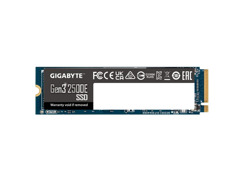 SSD накопитель Gigabyte Gen3 2500E 2ТБ, M.2 2280, PCIe 3.0 x4, NVMe [G325E2TB]