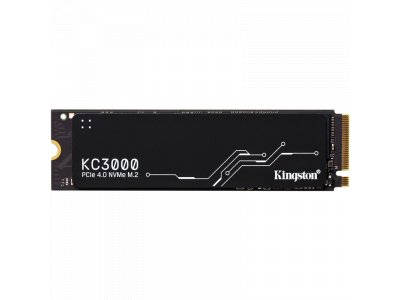 SSD накопитель Kingston KC3000 512ГБ, M.2 2280, PCIe 4.0 x4, NVMe [SKC3000S/512G]