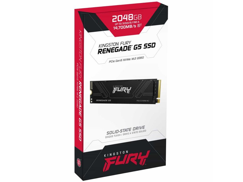SSD накопитель Kingston SFYR2S/2T0 2ТБ, M.2 2280, PCIe 5.0 x4, NVMe [SFYR2S/2T0]