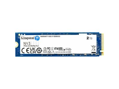 SSD накопитель Kingston SNV3S/2000G 2ТБ, M.2 2280, PCIe 4.0 x4, NVMe [SNV3S/2000G]
