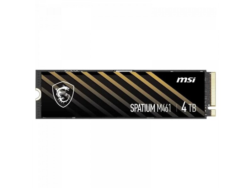 SSD накопитель MSI Spatium M461 4ТБ, M.2 2280, PCIe 4.0 x4 [S78-440R030-P83]