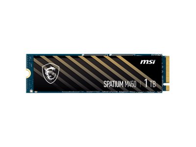 SSD накопитель MSI SPATIUM M450 1ТБ, M.2 2280, PCIe 4.0 x4, NVMe [S78-440L0M0-P83]