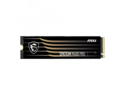 SSD накопитель MSI Spatium M480 Pro 4ТБ, M.2 2280, PCIe 4.0 x4, NVMe [S78-440R050-P83]