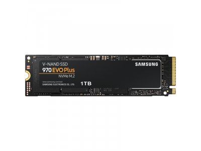 SSD накопитель Samsung 970 EVO Plus 1ТБ, M.2 2280, PCIe 3.0 x4, NVMe [MZ-V7S1T0BW]