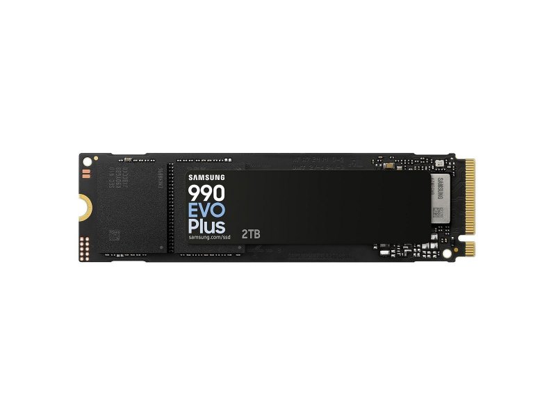 SSD накопитель Samsung Evo Plus 2ТБ, M.2 2280, PCIe 4.0 x4, NVMe [MZ-V9S2T0BW]
