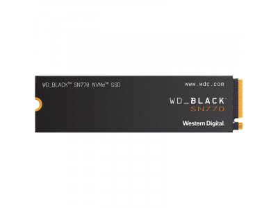 SSD накопитель Western Digital WD Black SN770 500ГБ, M.2 2280, PCIe 4.0 x4, NVMe [WDS500G3X0E]