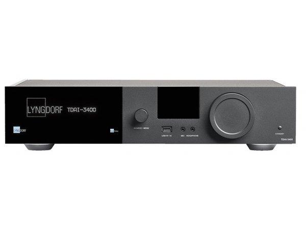 Интегральный усилитель Lyngdorf TDAI-3400 Hi-End Analog Input & Phono Input