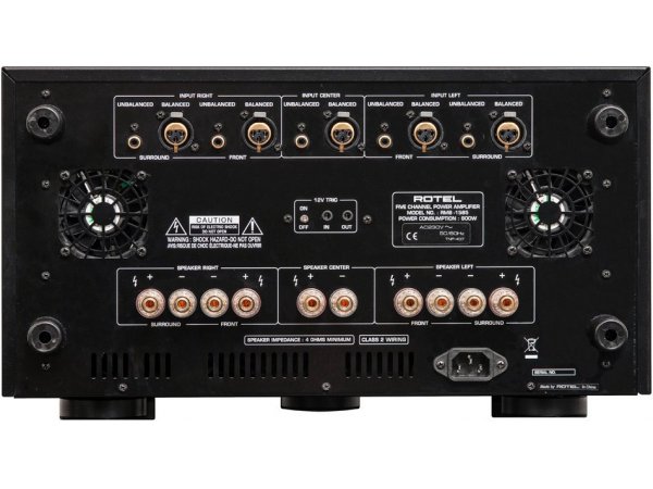 Усилитель мощности Rotel RMB-1585MKII Black