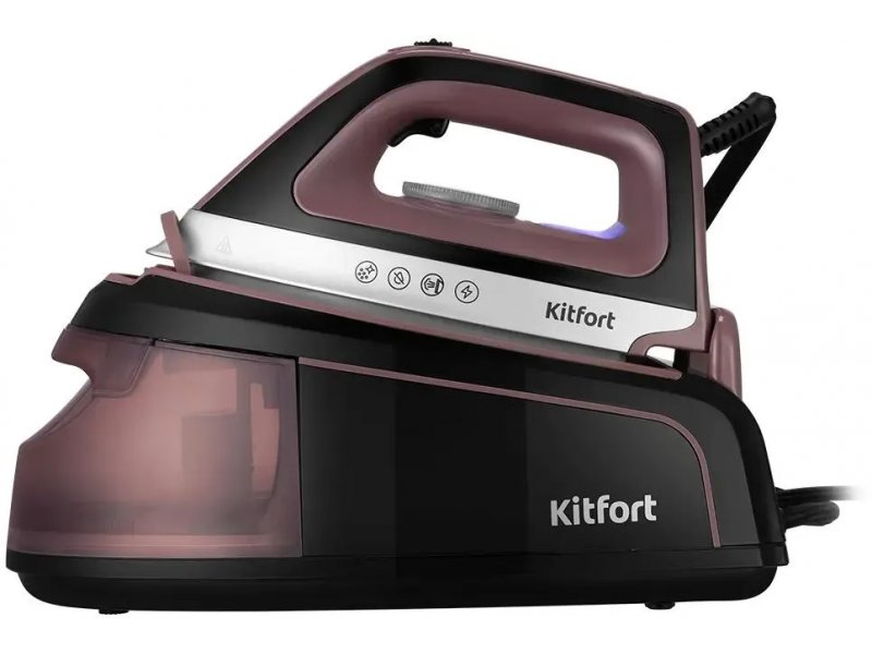 Парогенератор KitFort КТ-9309 черный/бордовый