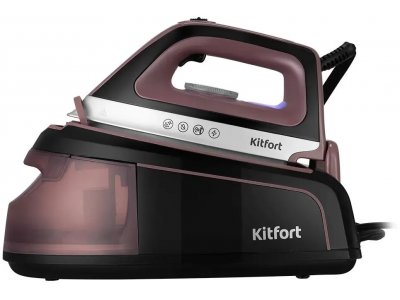 Парогенератор KitFort КТ-9309 черный/бордовый