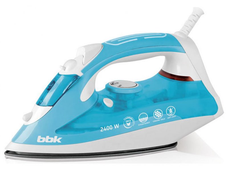 Утюг Bbk ISE-2400 бирюзовый
