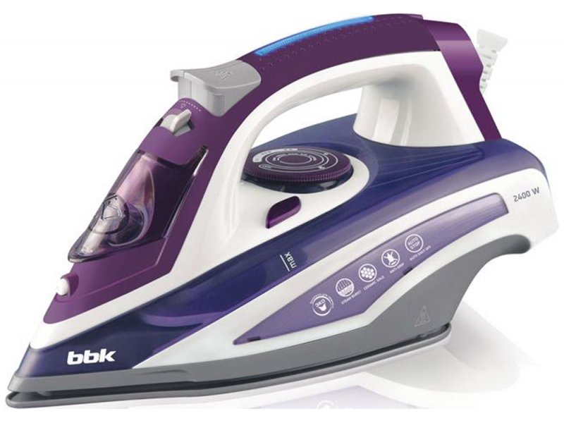 Утюг Bbk ISE-2404 фиолетовый