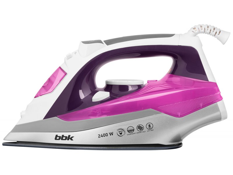 Утюг Bbk ISE-2409, фиолетовый Утюг Bbk ISE-2409, фиолетовый
