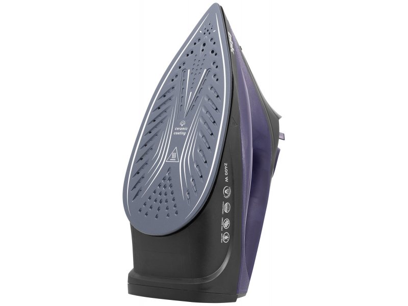 Утюг Bbk ISE-2413, черный/фиолетовый Утюг Bbk ISE-2413, черный/фиолетовый