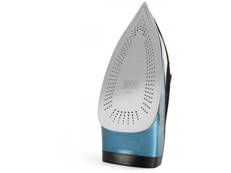 Утюг Black and Decker BXIR2801E черный/синий Утюг Black and Decker BXIR2801E черный/синий