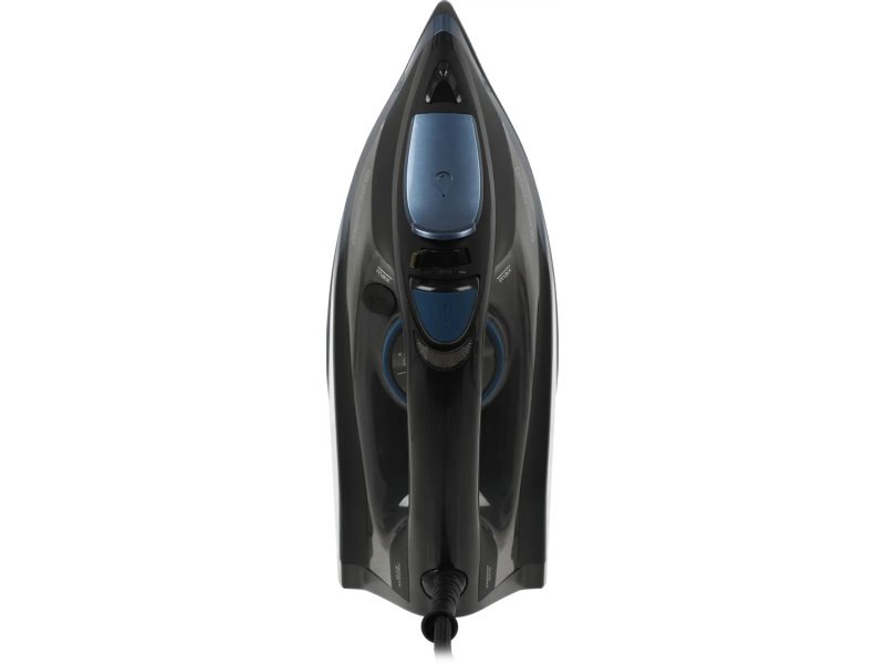 Утюг Black and Decker BXIR2801E черный/синий Утюг Black and Decker BXIR2801E черный/синий