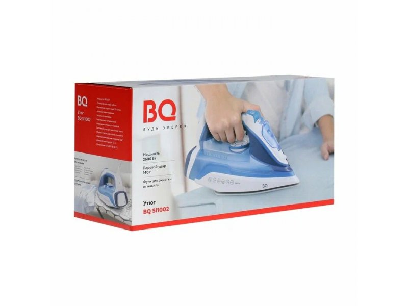 Утюг BQ SI1002 красный/белый Утюг BQ SI1002 красный/белый