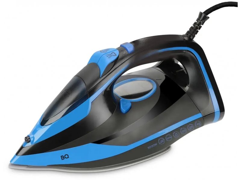 Утюг BQ SI1005 черный/синий Утюг BQ SI1005 черный/синий