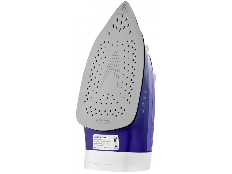 Утюг Brayer 4004BR фиолетовый Утюг Brayer 4004BR фиолетовый