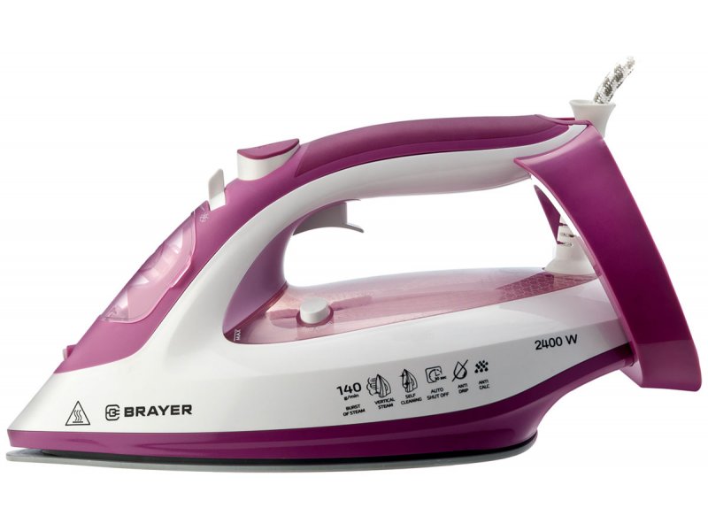 Утюг Brayer BR4006 розовый Утюг Brayer BR4006 розовый