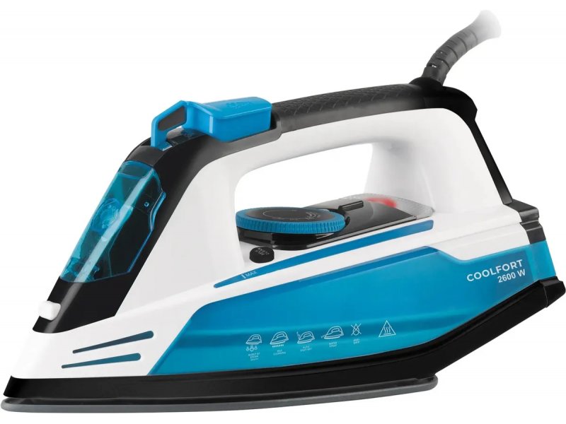 Утюг Coolfort CF-3400 синий/белый