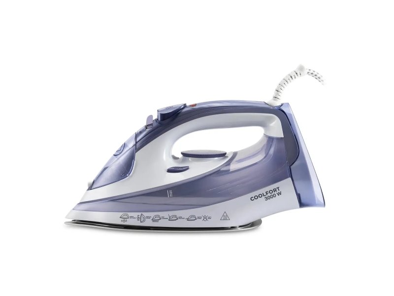 Утюг Coolfort CF-3409 сиреневый/белый Утюг Coolfort CF-3409 сиреневый/белый