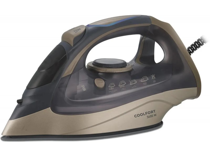 Утюг Coolfort CF-3410 сиреневый/золотистый