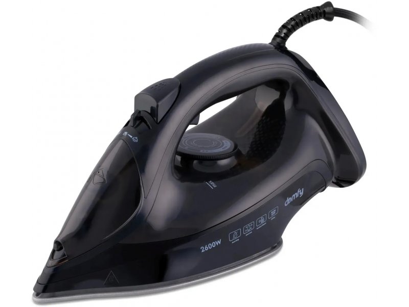 Утюг Domfy DSB-EI603 черный/красный