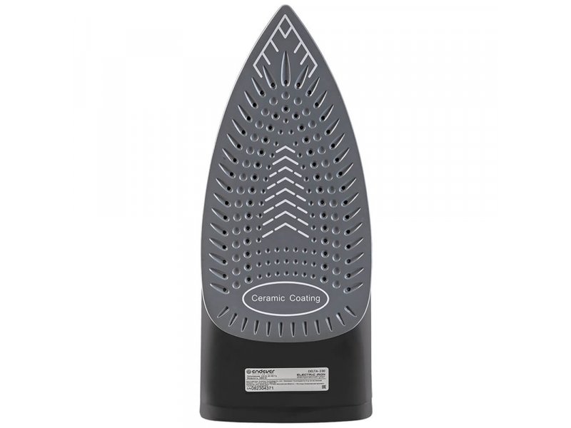 Утюг Endever Delta-230 черный/фиолетовый Утюг Endever Delta-230 черный/фиолетовый