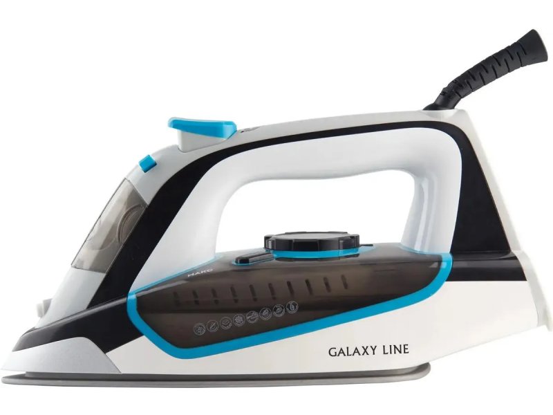 Утюг Galaxy Line GL 6107 белый/серый Утюг Galaxy Line GL 6107 белый/серый