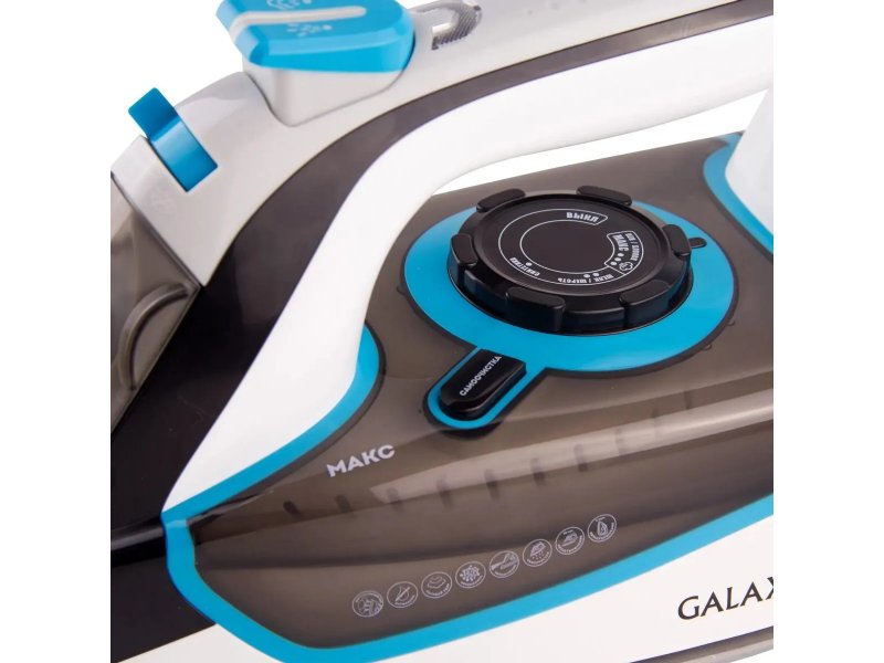 Утюг Galaxy Line GL 6107 белый/серый Утюг Galaxy Line GL 6107 белый/серый
