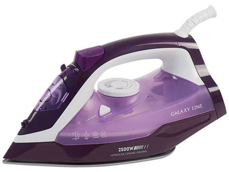 Утюг Galaxy Line GL6124 фиолетовый