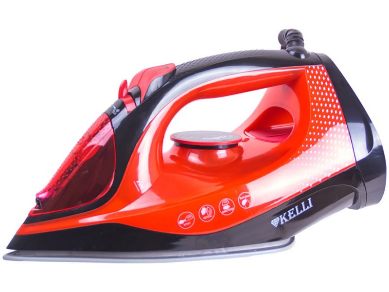 Утюг Kelli KL-1648  красный