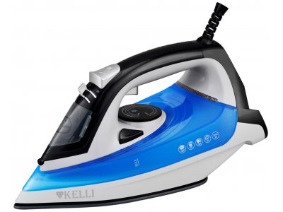 Утюг паровой Kelli KL-1653 синий
