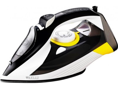 Утюг паровой Kelli KL-1654 желтый