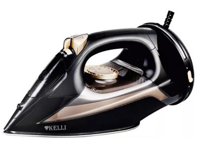 Утюг паровой Kelli KL-1655 черный