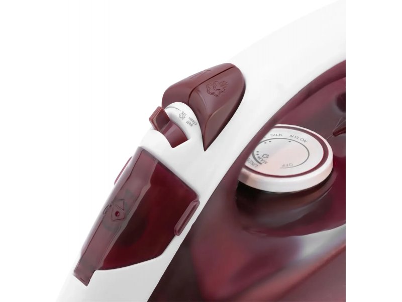 Утюг Maxwell MW-3006 белый/бордовый Утюг Maxwell MW-3006 белый/бордовый