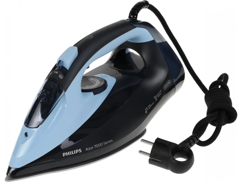 Утюг Philips DST7041/20 черный/синий Утюг Philips DST7041/20 черный/синий