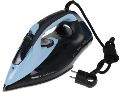 Утюг Philips DST7041/20 черный/синий Утюг Philips DST7041/20 черный/синий