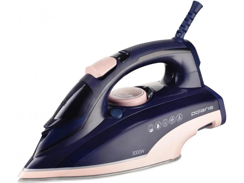 Утюг Polaris PIR 3074 SG AA синий/розовый