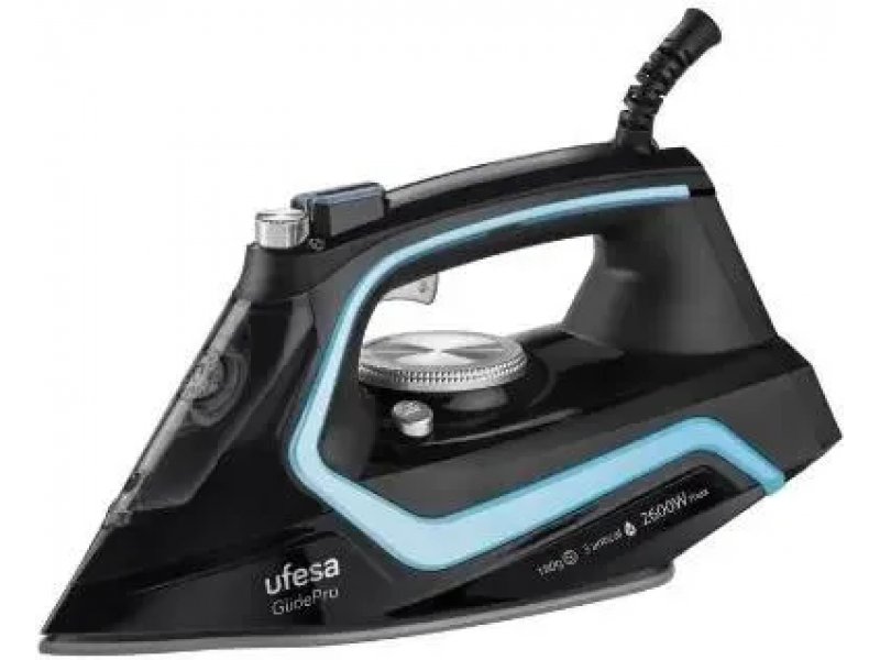 Утюг Ufesa PV2600 черный/голубой