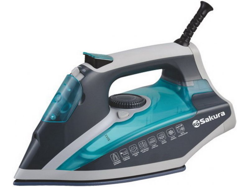 Утюг Sakura SA-3061CG Premium берюзовый
