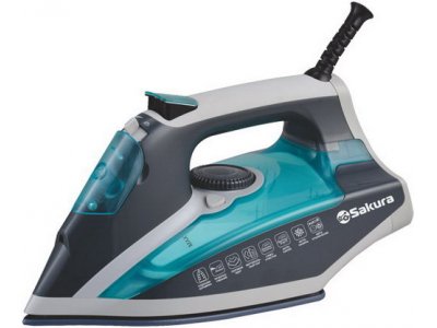 Утюг Sakura SA-3061CG Premium берюзовый