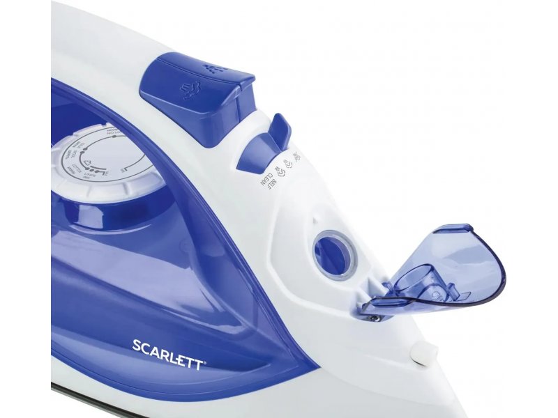 Утюг Scarlett SC-SI30K23 белый/синий Утюг Scarlett SC-SI30K23 белый/синий