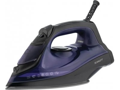 Утюг Scarlett SC-SI30K57 черный/фиолетовый